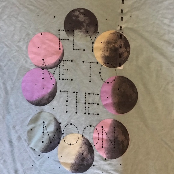Moon phase tee shirt. - Picture 2 of 2